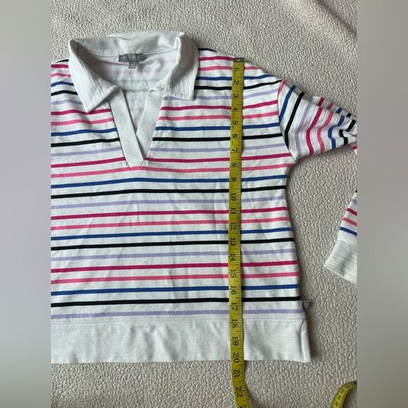 TALBOTS COZY CRUSH JOHNNY COLLAR PULLOVER SWEATER MEDIUM PETITE WOMENS - Picture 6 of 7